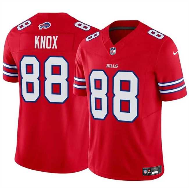 Men & Women & Youth Buffalo Bills #88 Dawson Knox Red 2024 F.U.S.E. Vapor Untouchable Limited Stitched Football Jersey->carolina panthers->NFL Jersey